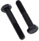 Boulons à Tête Hexagonale M16X100 (Pack of 2) Demi-fileté Boulons Hexagonaux Classe 10.9 Acier allié Haute Résistance Noir Vis Hexagonales Mécaniques Certifiées DIN931 ISO 4014 (16mm x 100mm)