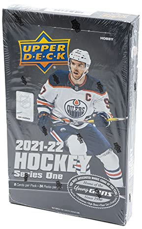 Upper Deck 2021/22 Series 1 Hockey Hobby Box NHL