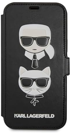 karl Lagerfeld Schutzhülle für iPhone 12 Mini, Schwarz