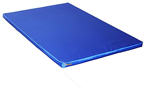Kosiproducts Floor Gym Mats For Yoga Aerobics Landing Crashing Mat Training 4cm Thick Royal Blue Small