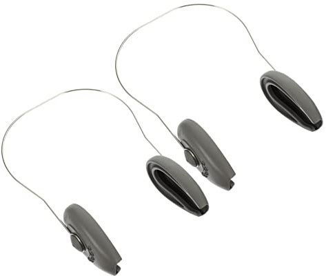 2pcs Hair Dyeing Ear Cover Rubber Ear Protectors with Lanyard