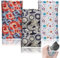 PLABBDPL 3 Pezzi Custodia Occhiali da Sole, PU Pelle Morbida Astuccio Occhiali, Custodia per occhiali da viaggio portatile, Porta Occhiali da Borsa per Donna Uomo Bambini