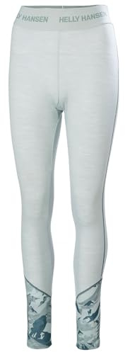 Helly Hansen Women's W LIFA Merino Midw Gra Pant, Green, XS