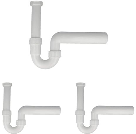 Viega 107888_SML Röhrengeruchsverschluss, weiß (Packung mit 3)