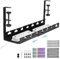 Edencomer Under Desk Cable Management Tray, 11.2''-21.8'' Retractable Under Desk Cable Tray for Keeping Cable Tidy, No Drill Sturdy Steel Wire Management for Office and Home Standing Desk