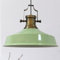 bamyum Asletl Hängelampe Industrial aus Metall Ø41 cm, Küchenlampe Vintage, Hängelampe Esstisch E27, Wohnzimmerlampe Hängend Vintage, Pendelleuchte Esstisch und Wohnzimmer, Pendelleuchte Minzgrün