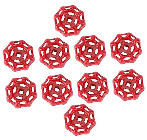 Homoyoyo 10 Piezas Manija De La Válvula De Compuerta Manija De Cierre Válvula De Montaje Manija De La Rueda Manija Del Grifo Manija De La Manguera Manija Del Grifo Exterior Manija De La