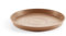 Ecopots Soucoupe ronde en plastique recyclé moderne pour pot de fleurs intérieur/extérieur, finition terre cuite, 50,5 cm de profondeur x 3,6 cm de hauteur