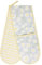 Generic Oven Gloves Heat Resistant Double Sided Oven Mittens Non Slip Silicone Kitchen Gloves (Bloom)