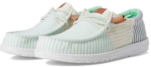 HEYDUDE Herren Wally Tri Nu Prep Slipper, Green Ash/Multi, 46 EU