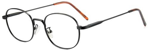 Cyxus Occhiali Luce Blu Uomo Donna Leggero Da Computer Retrò Occhiali Anti Mal di Testa Affaticamento Degli Occhi 8562