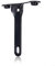 Gas Nozzle Bracket for Road Bikes Holds Two Cylinders Under Bottle Cage (black)