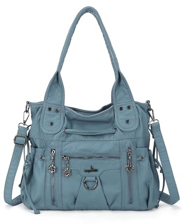Angel Kiss Hobo-Taschen für Damen, modische Schultertasche, Damen-Handtaschen, geräumige Tote-Tasche, Geldbörse mit Umhängegurt