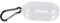 1 PC Transparent Wireless Earphone Cover for Protective Case with Carabiner and Pressure Resistant for Travel and Sports
