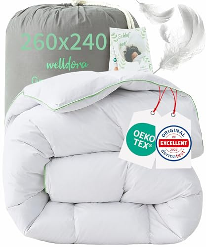 Welldora Piumino Comfort 260x240 Invernale | Piume e piumino extra soffici