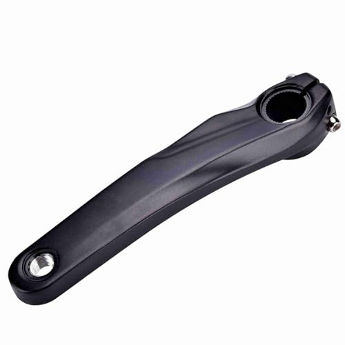 XZXCVN Fahrrad Kurbelarm Aus Aluminiumlegierung, Links, Für 590 610 XT Kurbelgarnitur, Schwarz - Korrosionsbeständig, Langlebig, Passend Für Vielfältige Fahrräder (Schwarz)