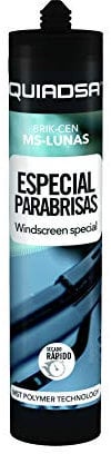 Quiadsa Polímero MS para Pegado y Sellado de Lunas y Cristales, especial parabrisas, secado rápido, 290 ml