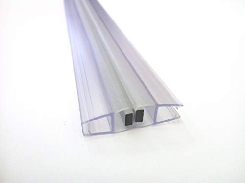 RPB Docce - Chiusura a Calamita Dritto vetro 6/8 mm MADE IN ITALY per box doccia in Vetro
