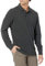 Amazon Essentials Men's Slim-Fit Long-Sleeve Pique Polo, Charcoal Heather, M