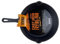 TEXAS CLUB Cast Fer Frying Pan Large 25 cm – Poignée en métal pour barbecue et barbecue