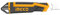 Ingco Hkns16538 Cutter Taglierino Professionale Con 3 Lame Sk5 18x100 Mm Precisione Incluse