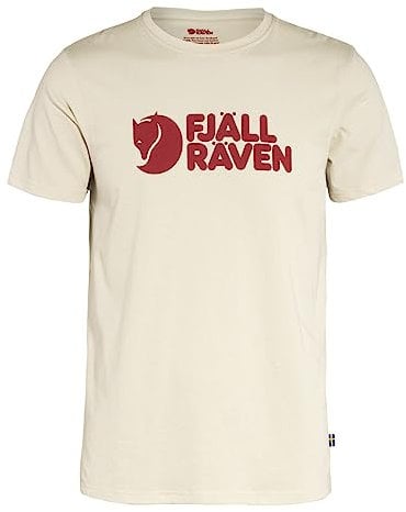 Fjällräven Herren Logo M T-Shirt, Chalk White (87310-113), S EU