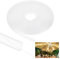 PATIKIL Silicone Tube Sleeve, 66ft/20Meter 12mm Flexible LED Channel IP67 Waterproof Protection Cover LED Silicone Channel System for 3528/5050/5630/3014 Led Strip Lights