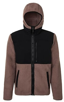 Rock Experience Savoonga Hoodie FZ Man Fleece Maglia Lunga Uomo