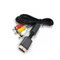 CLSSLVVBN Cavo Composito da AV a RCA da 1,8/6FT Pratico Conveniente Professionale Leggero Stereo Hi-Fi Durevole Adattatore RCA da 3,5 mm