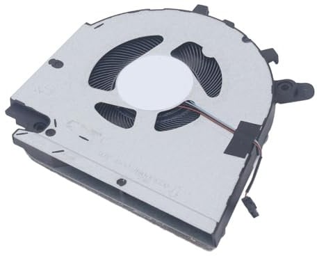 Laptop CPU GPU Cooling Fan, DC 5V 0.6A 4 Pin Replacement Notebook Internal Cooler, for Dell Inspiron Vostro 15 7510 16 7610 Laptop, Easy to Install and Remove (GPU)