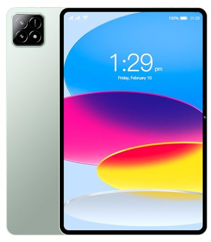 Docooler 10,1 Zoll 1960 * 1080 High-Clear Tablet Dual Kamera Android13 8-Core MT6797 Prozessor PadS6Pro 6GB + 128GB mit Hülle für Home-Office-Meetings