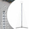 vidaXL Albero di Natale a LED 339 LED Bianco Freddo 182 cm, luci di Natale, luci di Natale a LED, luci di Natale per Esterni, luci di Natale per Giardini