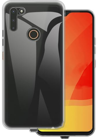 OAGELIM Schützende Telefonhülle für Gigaset GS4 - Transparent | 5.5 Flexible stoßfeste Gel-TPU-Hülle, kratzfest und mit militärischem Fallschutz