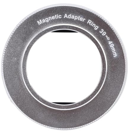 Fabater Quadratische Metall-Gegenlichtblende mit Mattem Finish für Fuji X-E5 (Silver)
