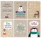 Papierdrachen Weihnachtskarten Set - 12 liebevoll gestaltete Postkarten zu Weihnachten - Kunstdruck zum Verschicken, Pakete dekorieren und Sammeln - Packpapier