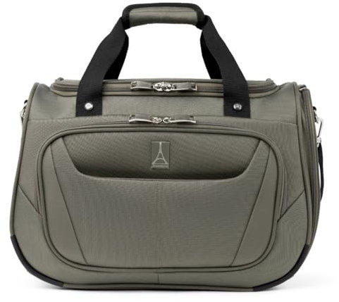 Travelpro Maxlite 5 Softside Lightweight Underseat Carry-On Travel Tote, Overnight Weekender Bag, Men and Women, Slate Green