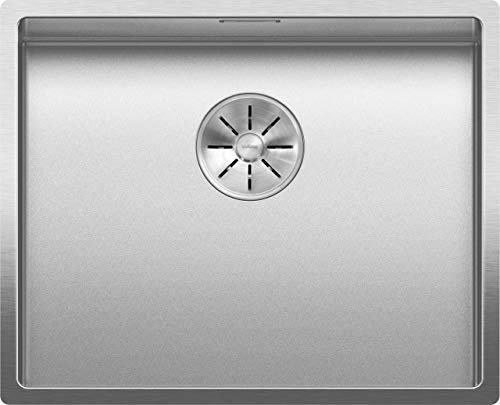 Blanco 523390 Fregadero de Cocina Inoxidable, Acero durinox, 500 mm Beckenbreite