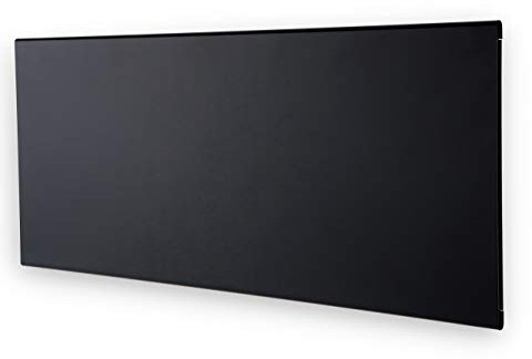 Adax Neo H - Radiateur Electrique Mural Intelligent Wi-Fi avec commande par smartphone - 800W | Chauffage Electrique | Chauffage d'appoint Salle de Bain | Hauteur Convecteur 330mm | IP24C, KWT Noir