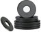 Qrity 20 Pezzi Rondelle Piatte, M12 Acciaio al Carbonio Rondella Metallo Distanziali, 12mm x 24mm Rondella di Tenuta Rotonda Distanziatore, Rondelle O Ring Nero, per La Riparazione e Costruzione