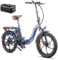 Fafrees F20 PRO E-Bike Klapprad Elektrofahrrad 20 Zoll Faltbares, 250W Motor 36V 18AH Akku, 20 * 3,0 Zoll Mountainbike Citybike Maximales Drehmoment 40 Nm