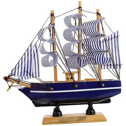 ibasenice 1pc Sailing Boat Cake Decoration Cupcake Cake Topper for Graduation Dessert Graduation 2023 Cake Topper Pirate Ornament Party Cake Topper Pirate Sailing Man Hat Dining Table Wooden
