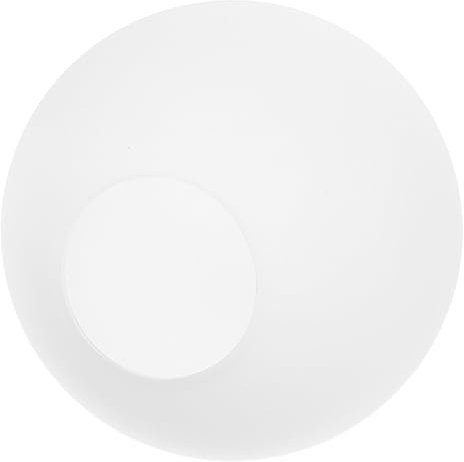 HOMSFOU Globe en Verre Dépoli Remplacement de L'ombre 18Cm Globe en Verre Abat-Jour Boule de Verre Lumière Couverture Post Globe Sphère Boule Ronde Abat-Jour en Verre Luminaire Couverture