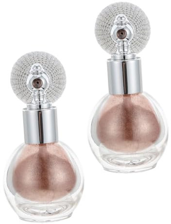 HAPINARY Surligneur Maquillage 2pcs Surligneurs Gloss Spray Spray Cheveux Décor Cuivre De 4 Élégant Pour Le Style