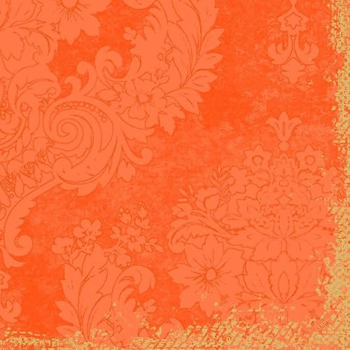 300 Duni Classic-Servietten 40 x 40 cm Royal Sun Orange