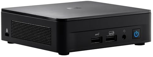 ASUS NUC 12 Pro - Ordenador de sobremesa Barebone (Intel Core i5-1240P, Intel UHD Graphics, sin Memoria, sin Almacenamiento, sin SO, Incluye Cable de alimentación)