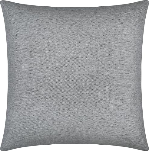 Erwin Müller Kissenhülle York Chenille Silber Größe 50x50 cm