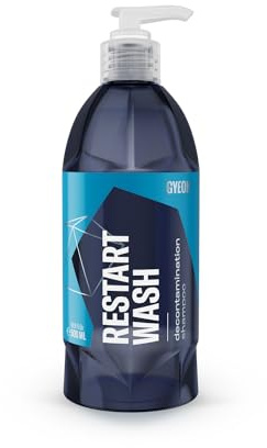 GYEON Q²M Restart Wash – Auto-Shampoo für beschichtete Fahrzeuge, reaktiviert Hydrophobie, entfernt Rückstände, pH-neutral, Coating-sicher (400 ml)