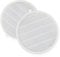 Liarty 2 Pack Nail Dust Collector Replacement Filters for 130W Nail Dust Cleaner, Nail Art Vacuum Cleaner Filter,Nail Duster Round Filter
