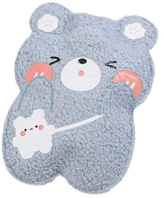 BQRKOTM 1 Pièce Bouillotte Peluche, Petit Bouillotte eau Chaude Peluche, Bouillotte Enfant, Bouillotte Avec Housse Convient pour les Compresses Chaudes des Mains/Pieds, Ldées de Cadeaux pour l’hiver