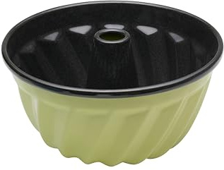 Riess, 0495-014, Gugelhupfform Ø 22cm, PISTAZIE, Vol. (rec.): 2,0 Liter, Made in Österreich, LBH: 23,5x23,5x12,1cm, 0,628kg, Backform, Guglhupfform, Kuchenform, Induktionskocher kompatibel